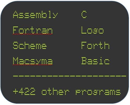 Additional PDP-11 software - extensive program library for computer history