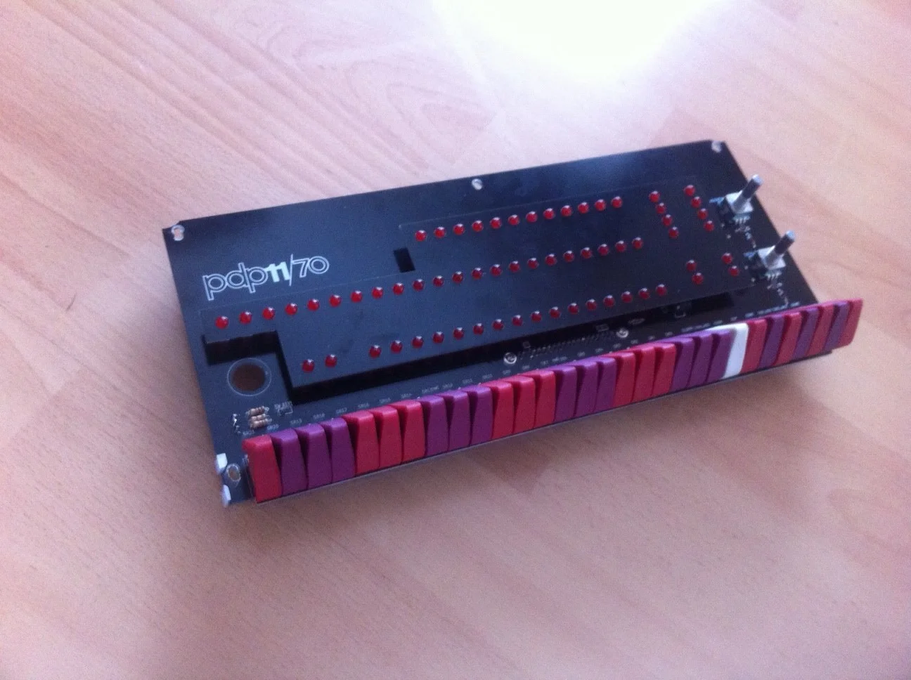 PDP-11 replica assembly process - building historic computer replica