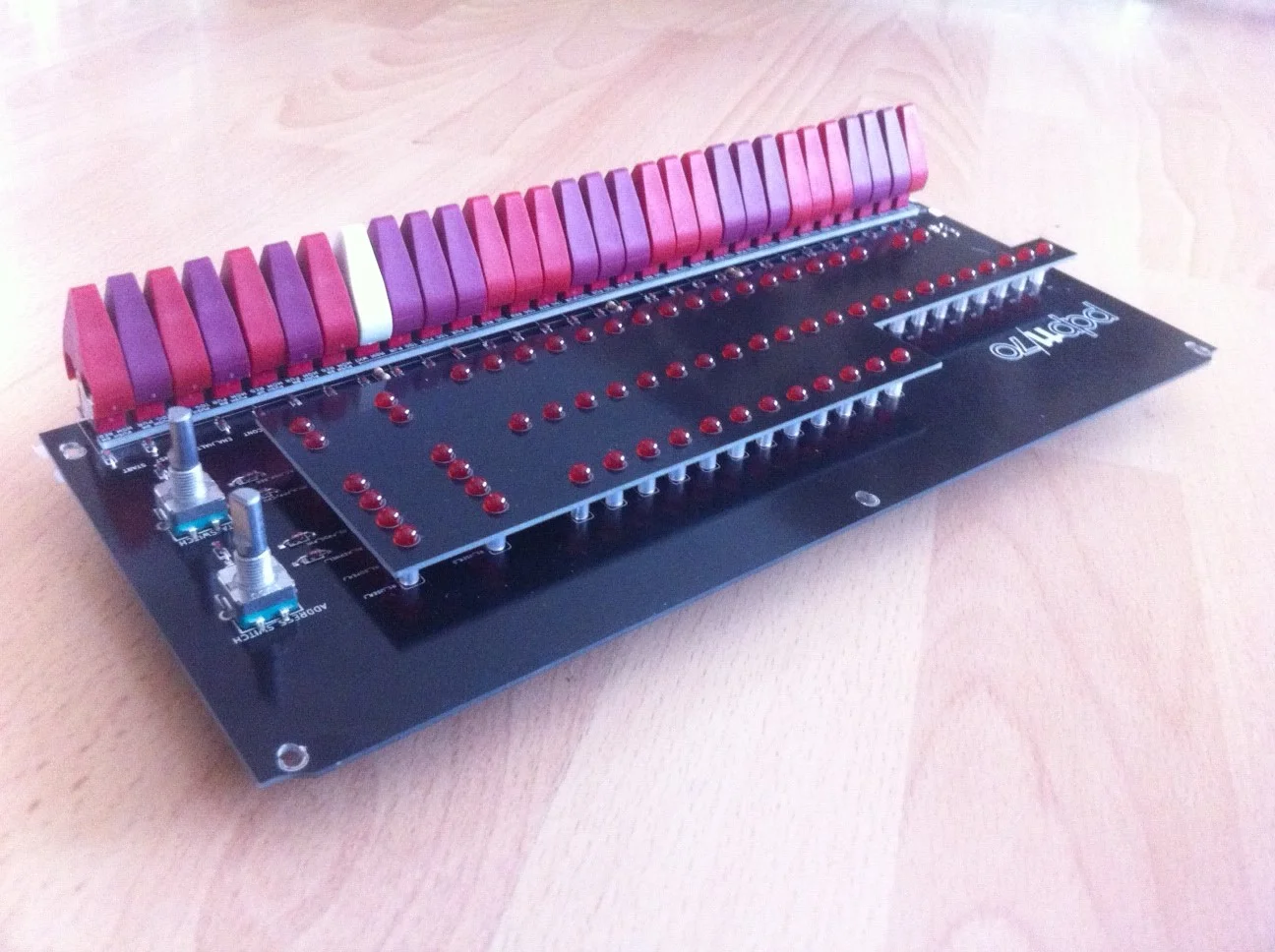 PDP-11 replica running Unix - historic operating system demonstration