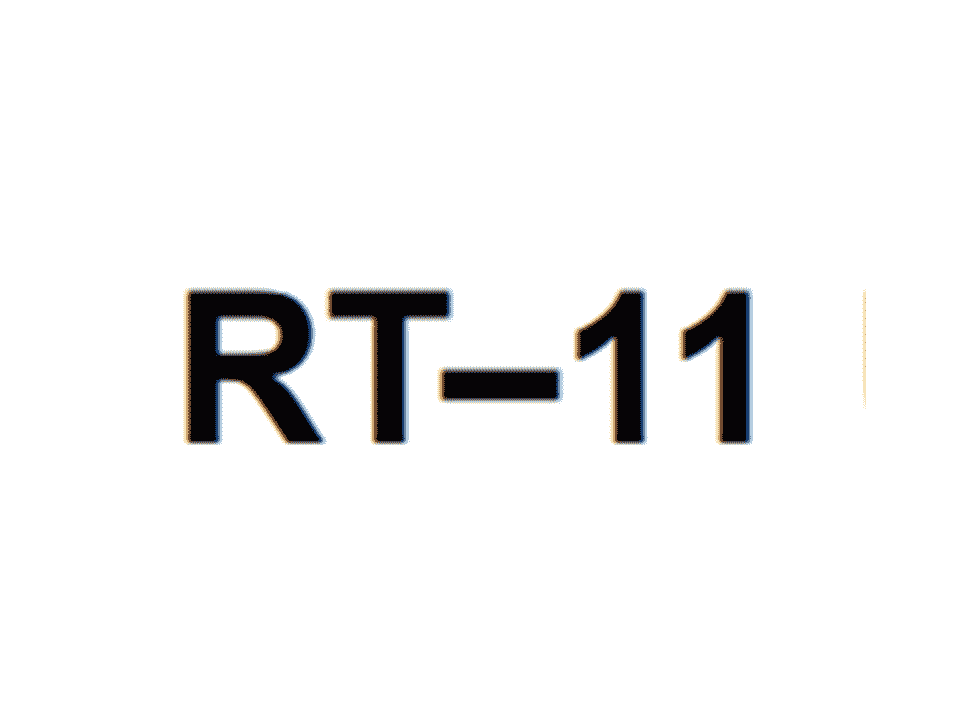 RT-11 logo - single-user operating system for PDP-11 minicomputer
