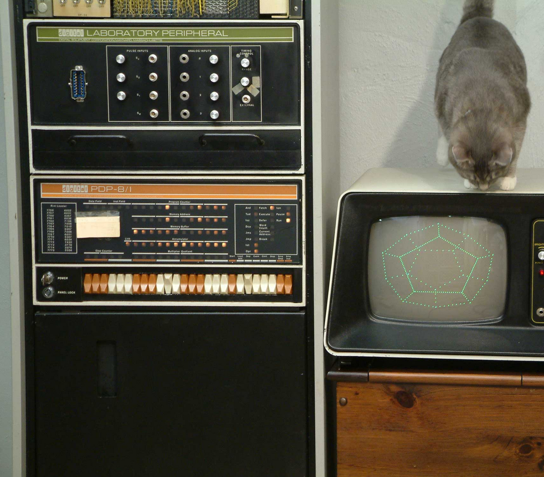 PDP-8 front panel