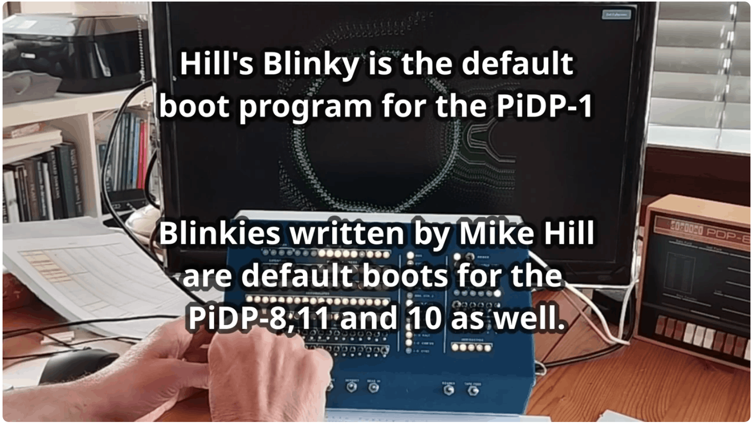 Mike Hill on PDP-1 Blinky