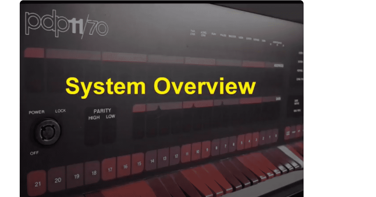 DEC original PDP-11 instruction videos - historic computer training materials